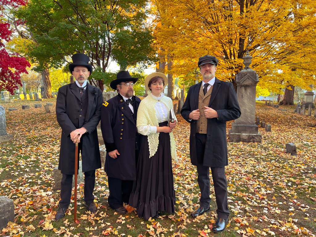 Brisbane Performer Reprises Role at Batavia Cemetery’s Ghost Walk Events in September and October